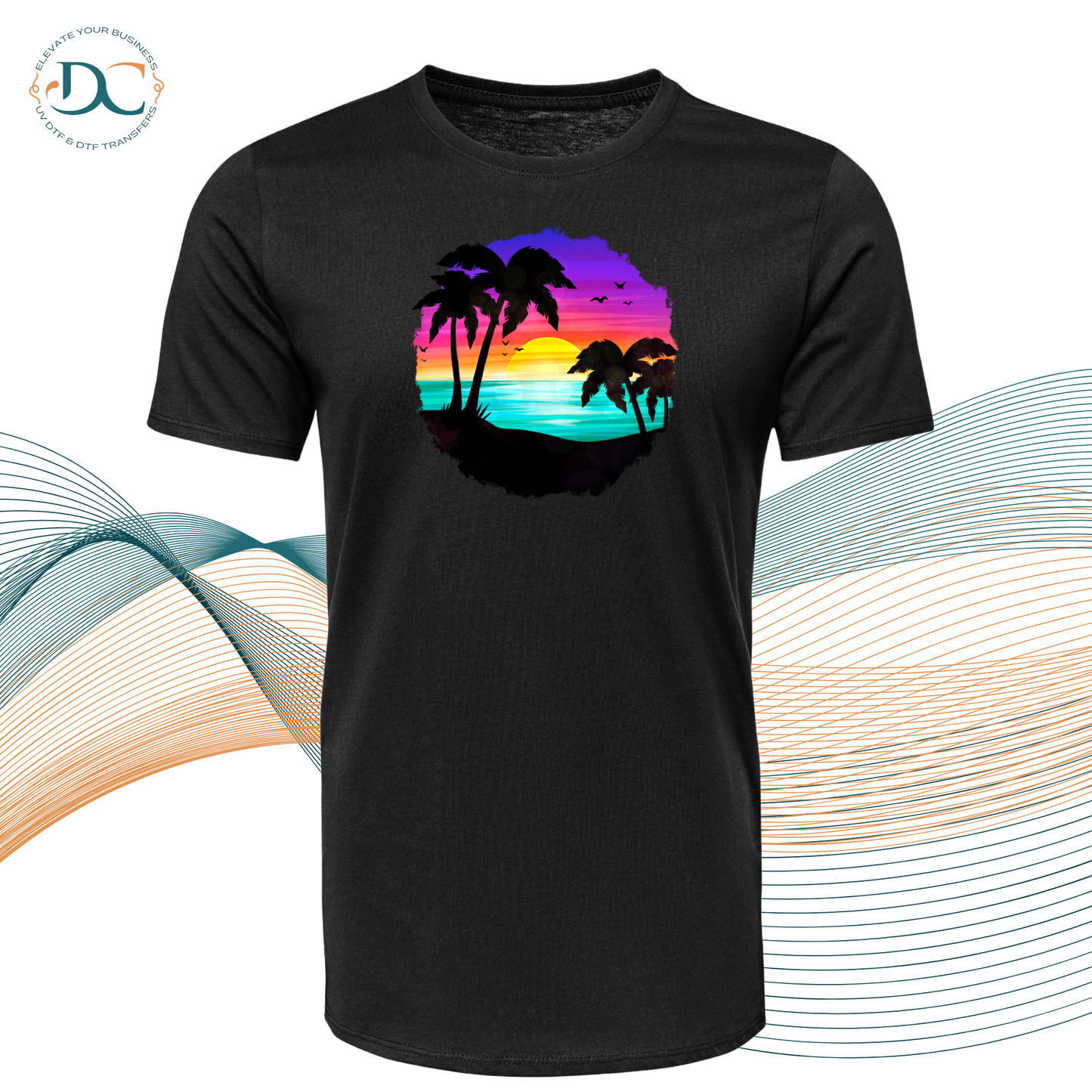 Tropical Sunset PLP T-shirt