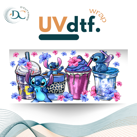 Stitch Coffee - UV DTF Wrap