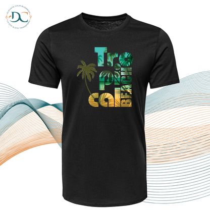 Tropical Beach GRN T-shirt