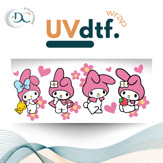 My Melody - UV DTF Wrap