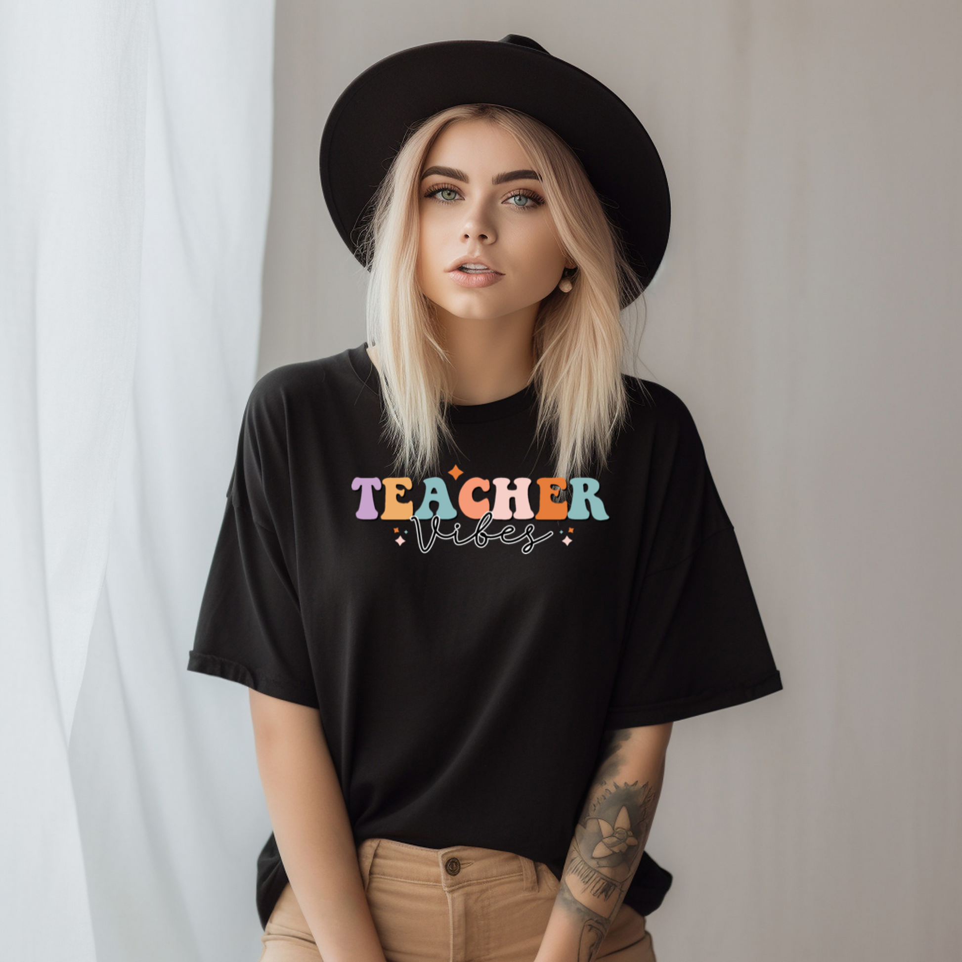 Teacher Vibes - DTF Transfer