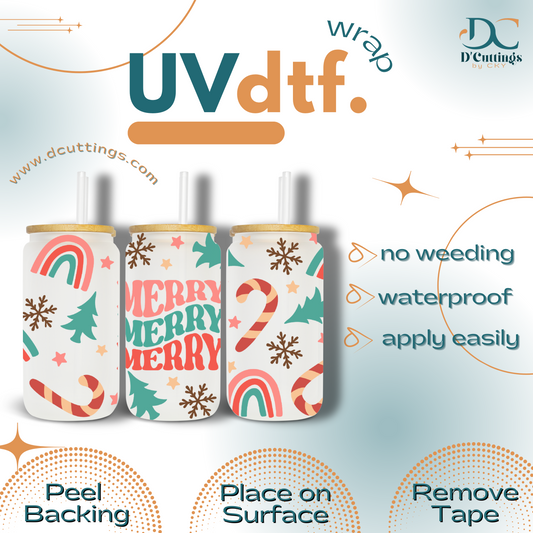 Merry - UV DTF Wrap