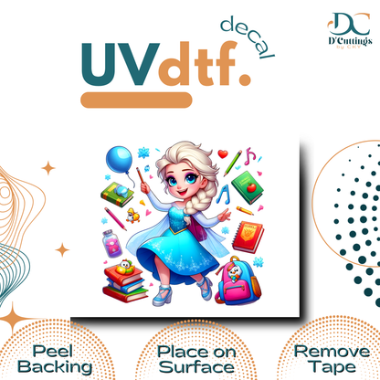 Elsa BTS - UV DTF Decal