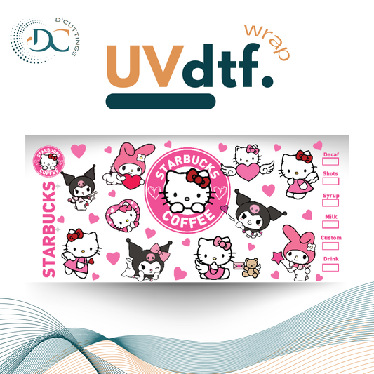 Kitty & Friends - UV DTF Wrap