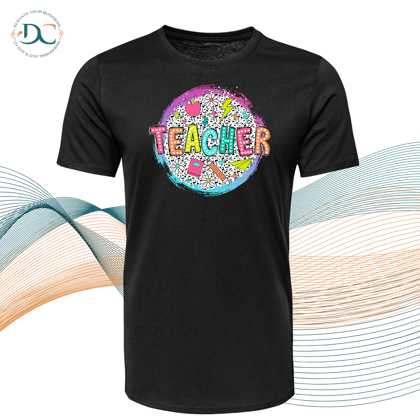 Teacher Retro DTF