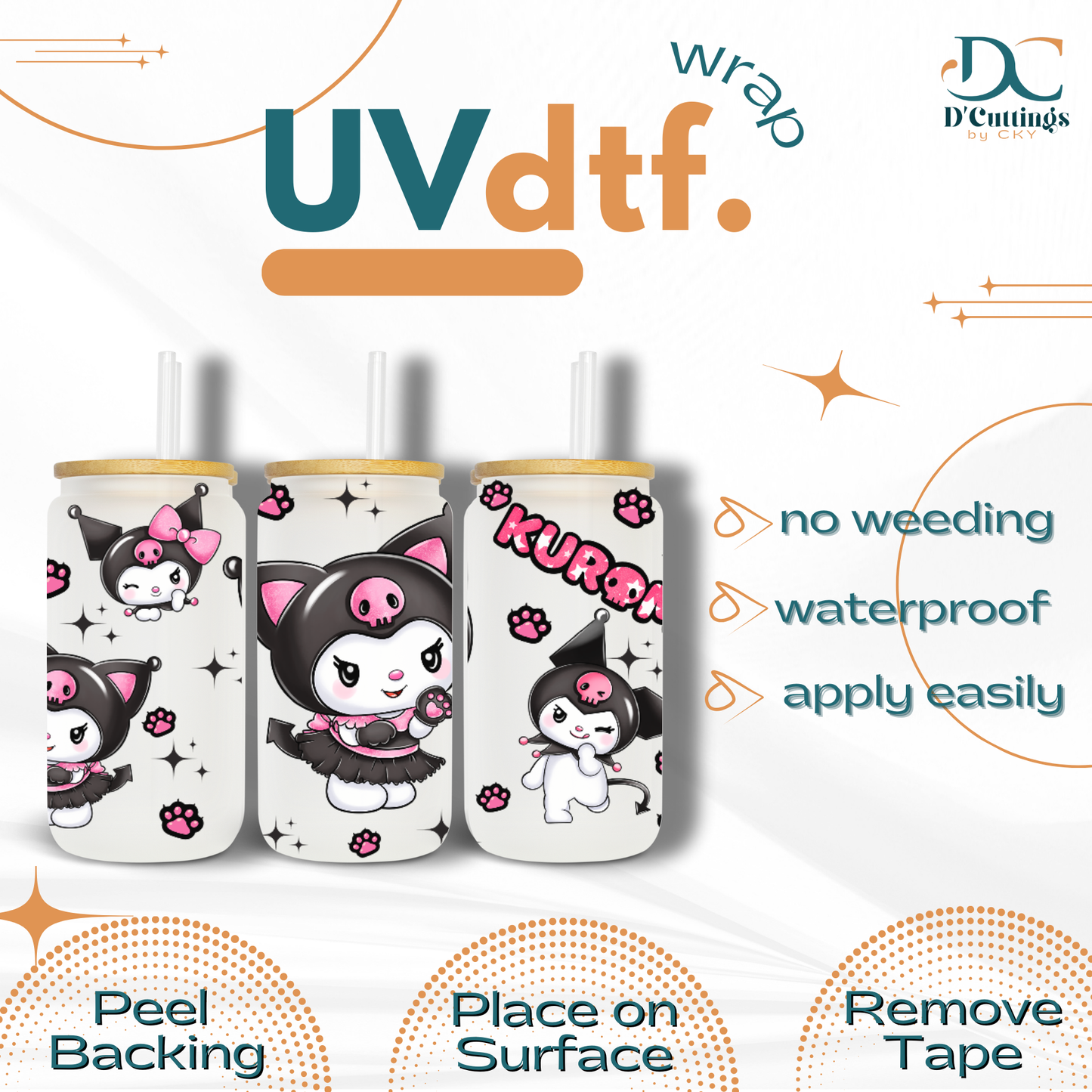 Kuromi - UV DTF Wrap