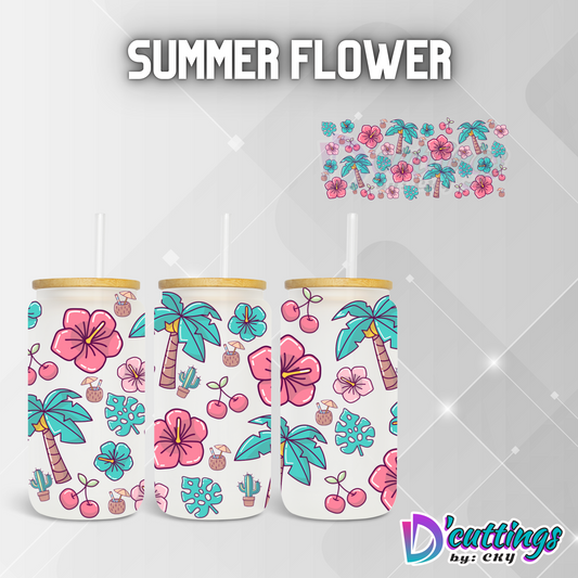 Summer Flower - UV DTF Wrap