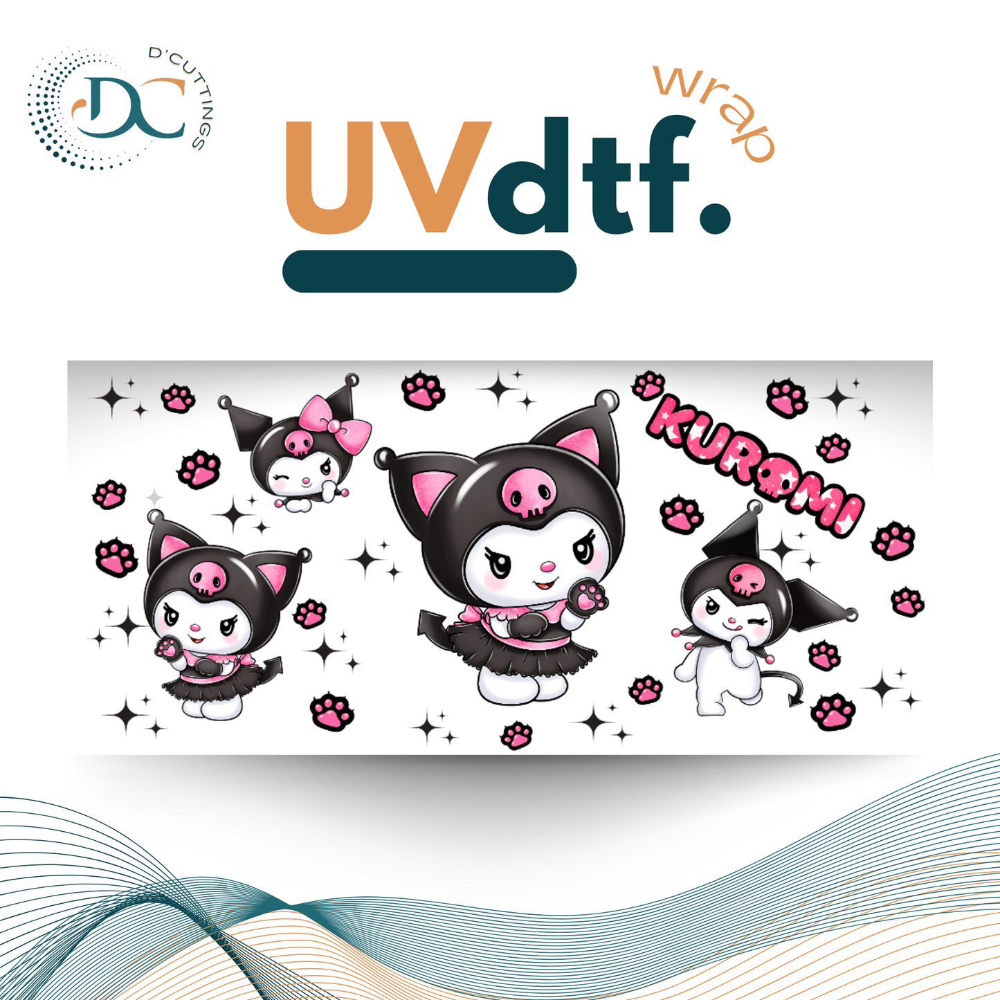 Kuromi - UV DTF Wrap