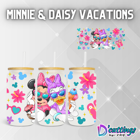 Minnie & Daisy Vacations - UV DTF Wrap