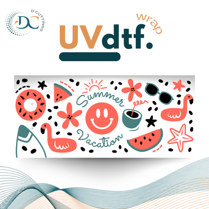 Summer Vacation - UV DTF Wrap