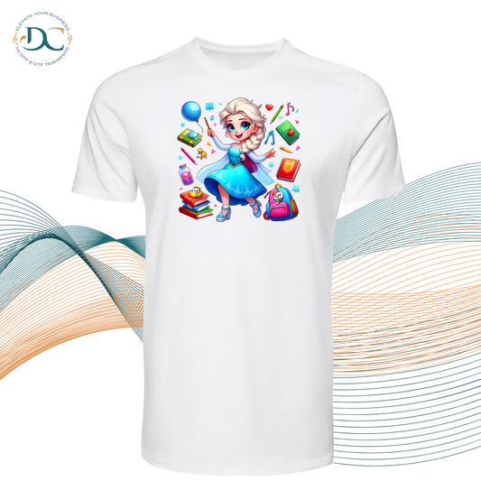 Elsa Back to School DTF