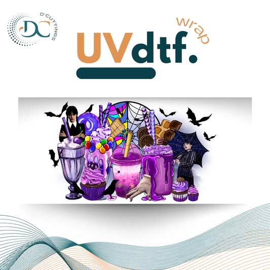 Wednesday - UV DTF Wrap