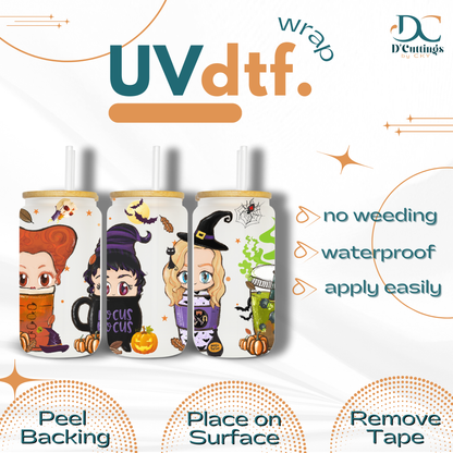 Hocus Pocus - UV DTF Wrap