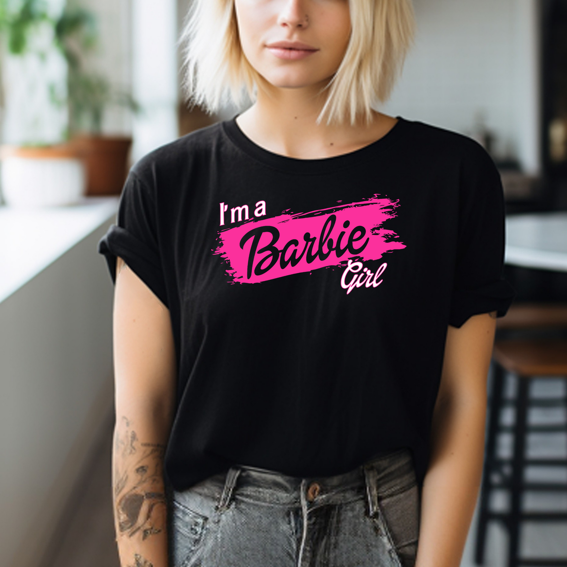 Barbie Girl - DTF Apparel Transfer