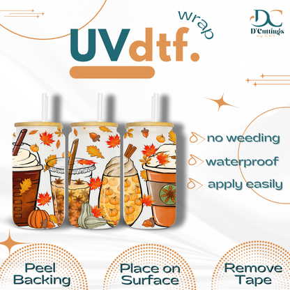 Fall - UV DTF Wrap