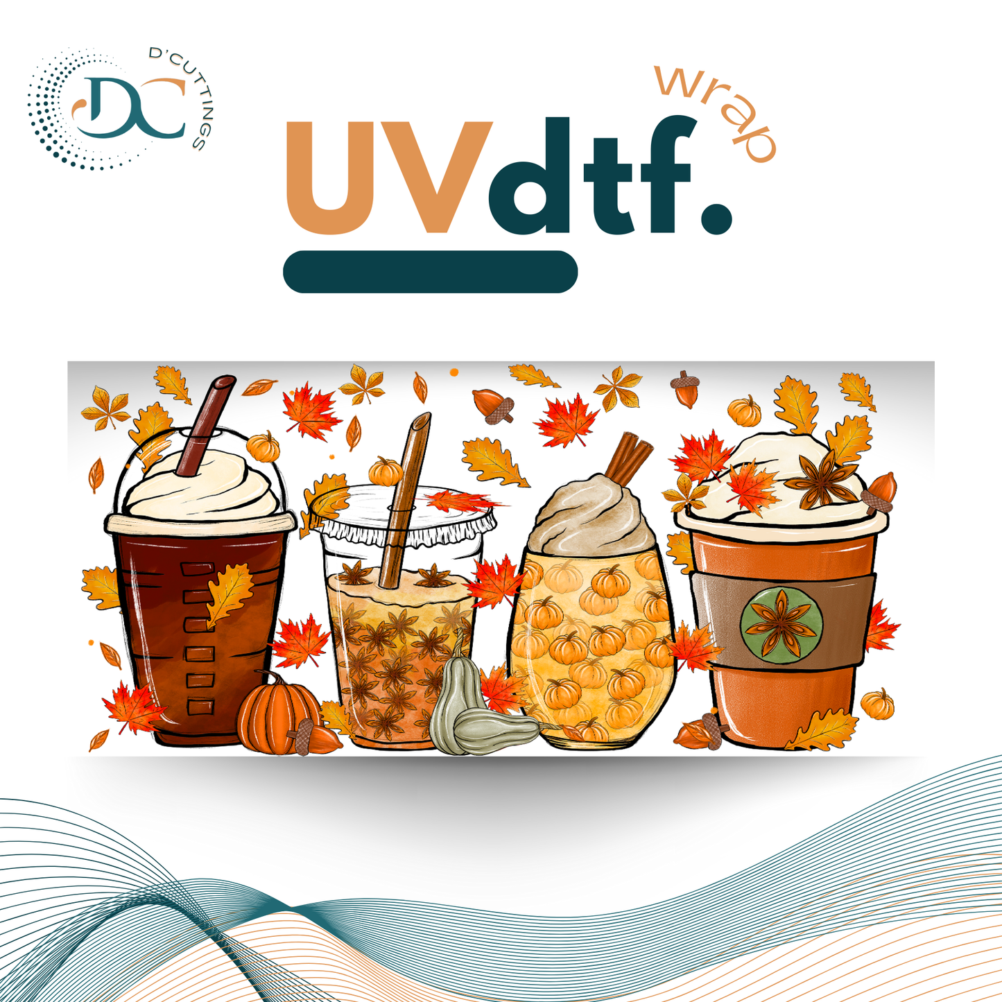 Fall - UV DTF Wrap