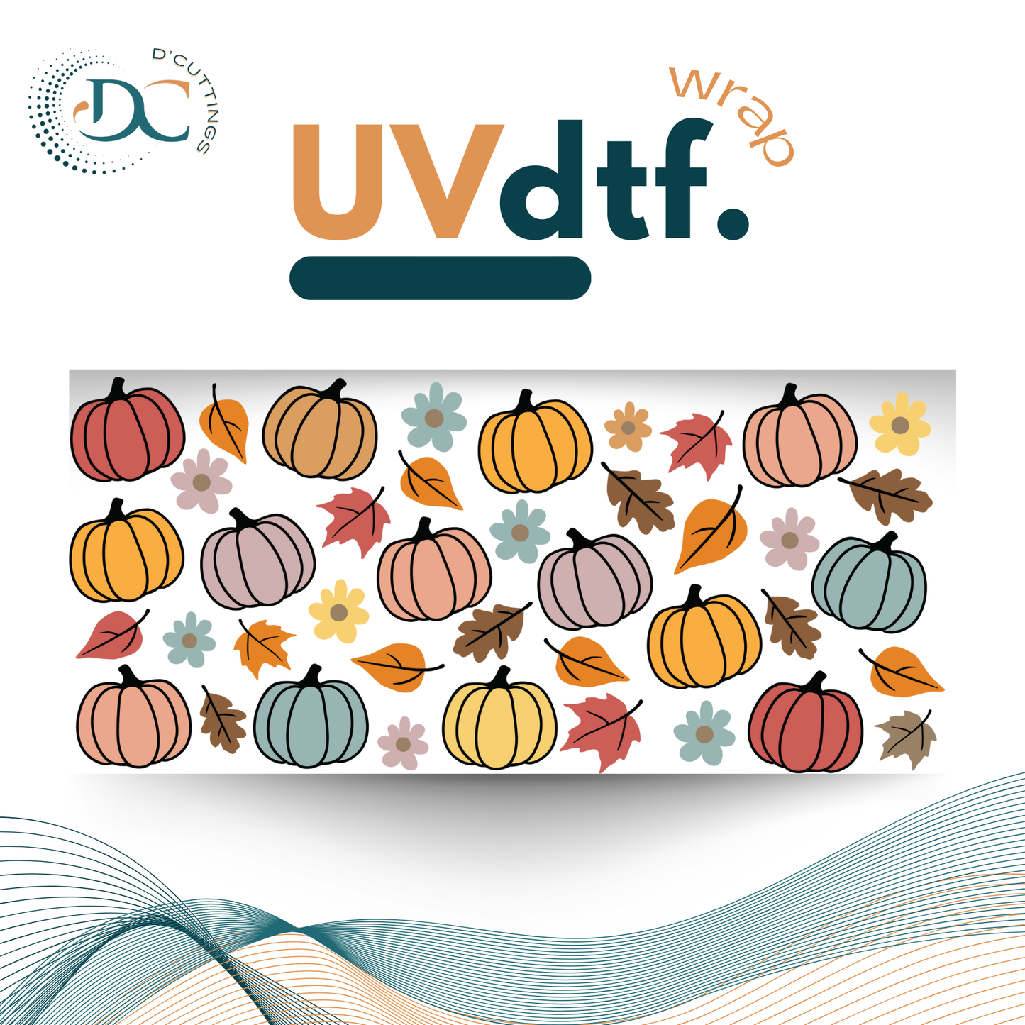 Pumpkins - UV DTF Wrap