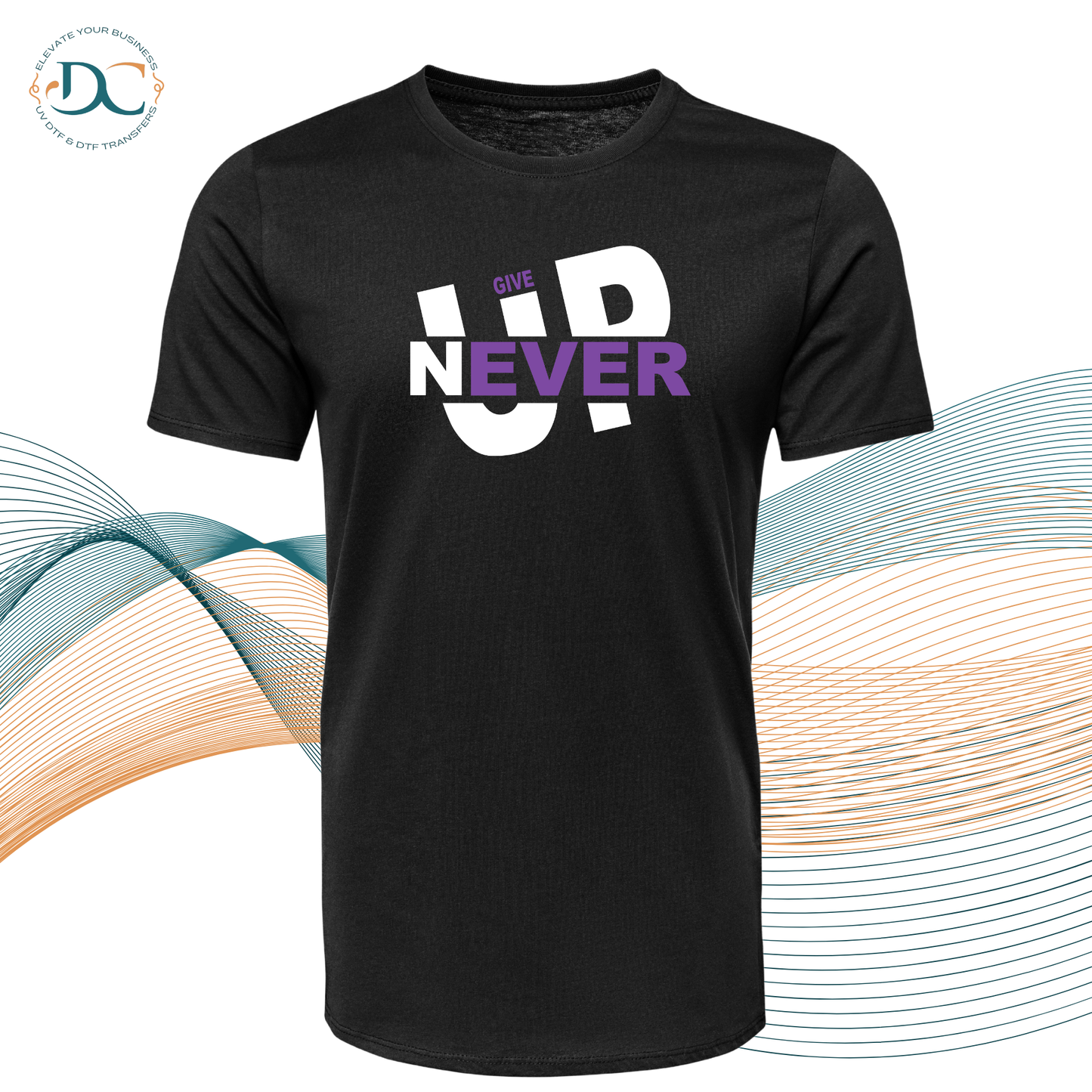 Never Give Up PLP T-shirt