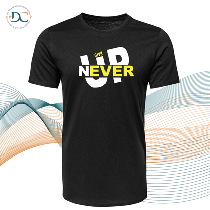 Never Give Up YLW T-shirt