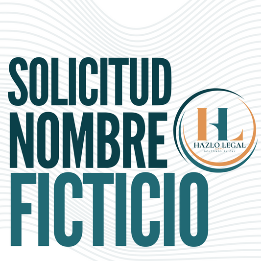 Registro de Nombre Ficticio