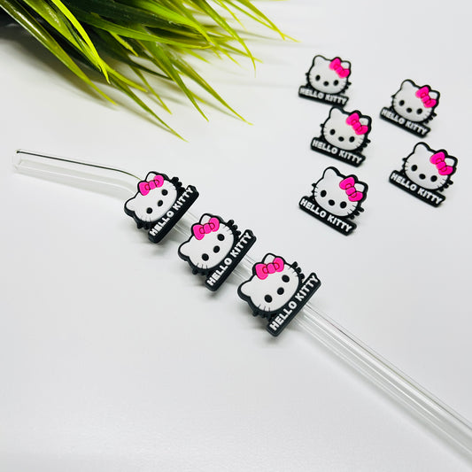 Hello Kitty Straw Charm