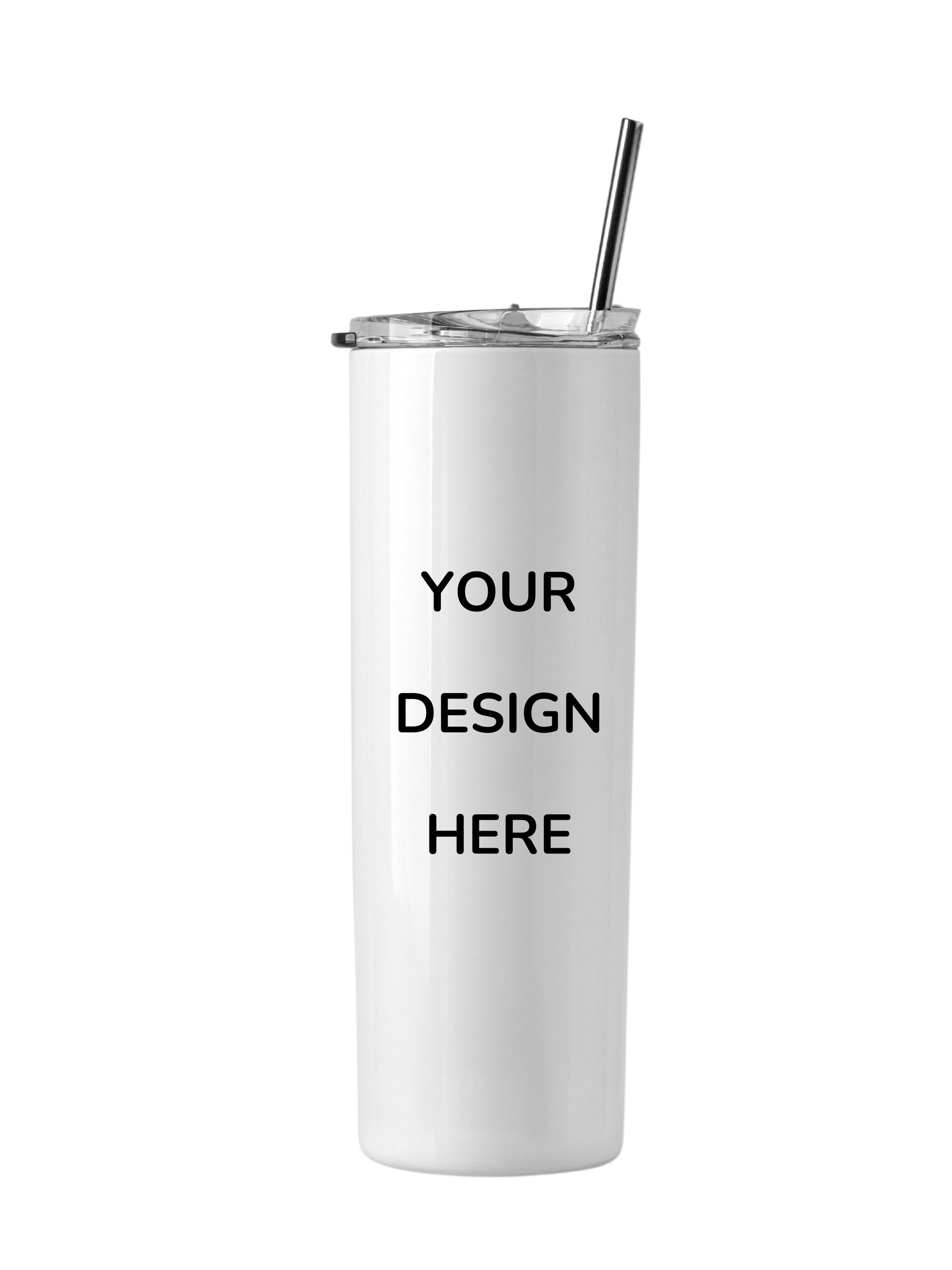 Daily Affirmations 20 oz Skinny Tumbler Wrap Sublimation Tumbler